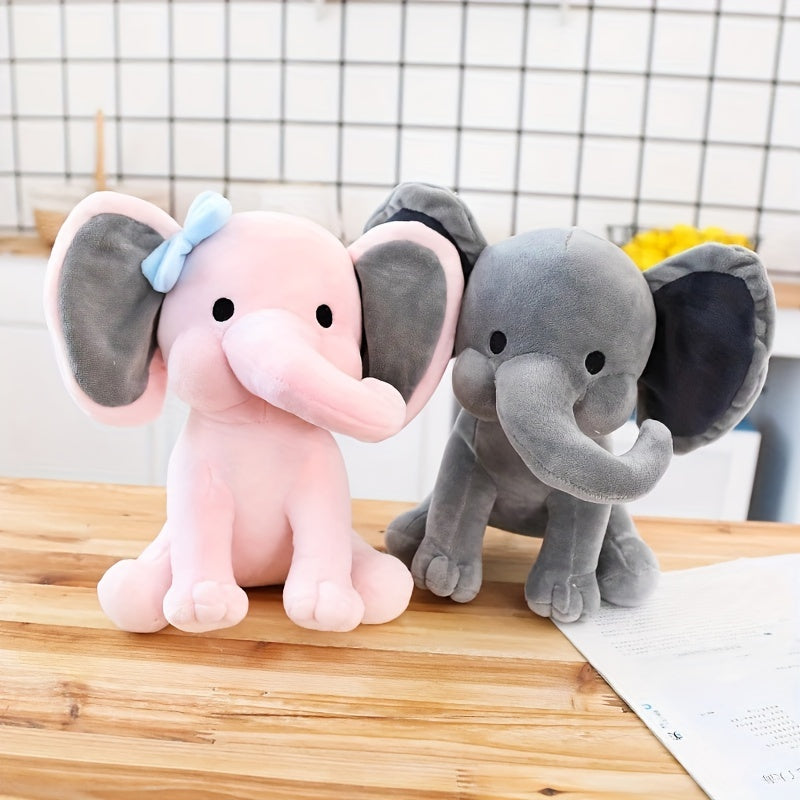 25Cm Elephant Plush Toys Featuring Mushroom Bear, Perfect for Decorating a Baby'S Room with Cuddly Stuffed Dolls And Plush Teddy Bears for Children.
