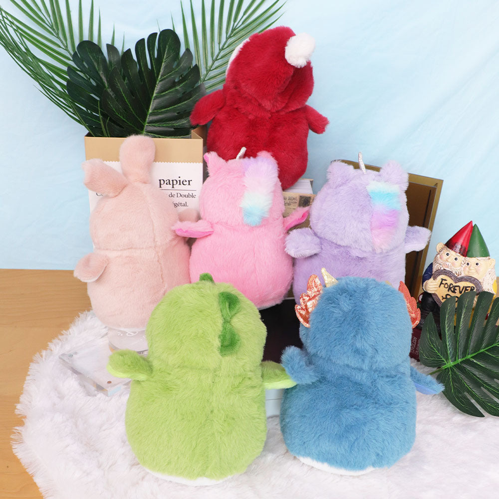 Plush Penguin Dolls Set, Soft Polyester Stuffed Animals for All Ages, Colorful Assorted Penguin Toys, Ideal for Gifting and Collectibles - 0+ Age Group