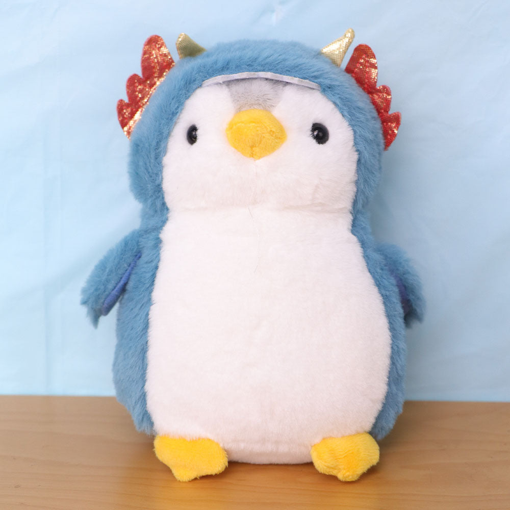 Plush Penguin Dolls Set, Soft Polyester Stuffed Animals for All Ages, Colorful Assorted Penguin Toys, Ideal for Gifting and Collectibles - 0+ Age Group