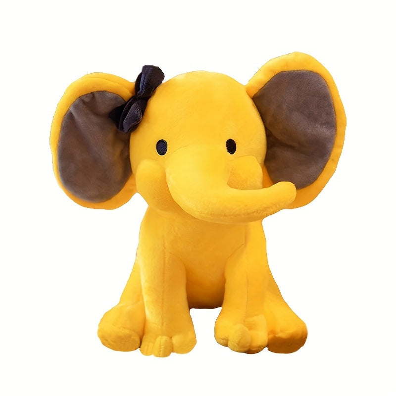 25Cm Elephant Plush Toys Featuring Mushroom Bear, Perfect for Decorating a Baby'S Room with Cuddly Stuffed Dolls And Plush Teddy Bears for Children.
