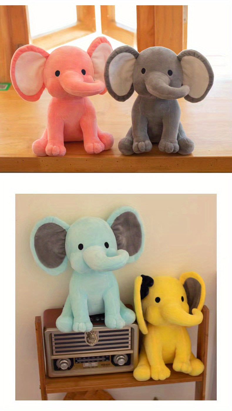 25Cm Elephant Plush Toys Featuring Mushroom Bear, Perfect for Decorating a Baby'S Room with Cuddly Stuffed Dolls And Plush Teddy Bears for Children.