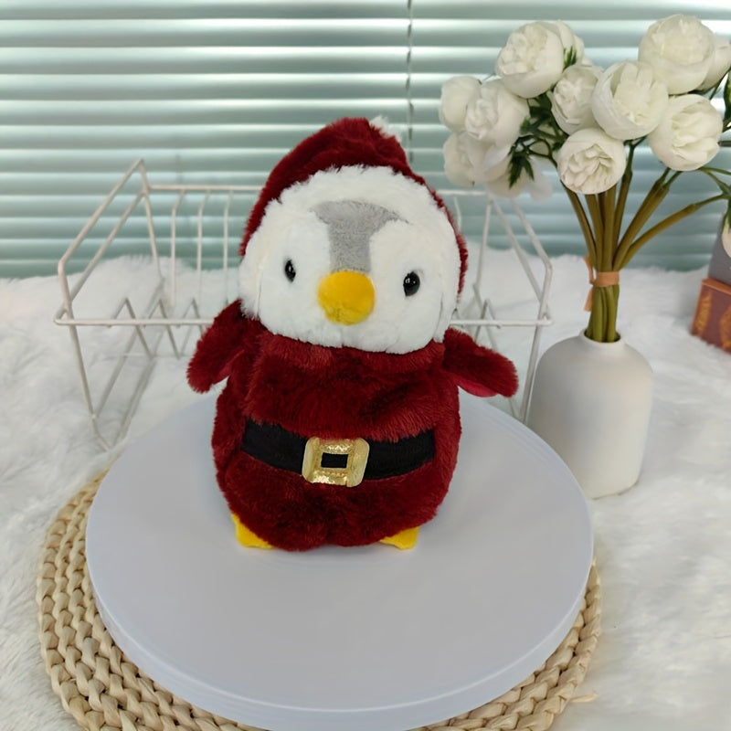 Plush Penguin Dolls Set, Soft Polyester Stuffed Animals for All Ages, Colorful Assorted Penguin Toys, Ideal for Gifting and Collectibles - 0+ Age Group