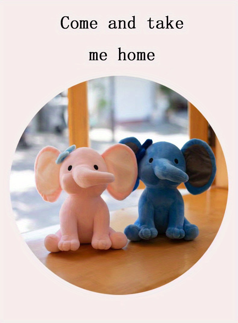 25Cm Elephant Plush Toys Featuring Mushroom Bear, Perfect for Decorating a Baby'S Room with Cuddly Stuffed Dolls And Plush Teddy Bears for Children.