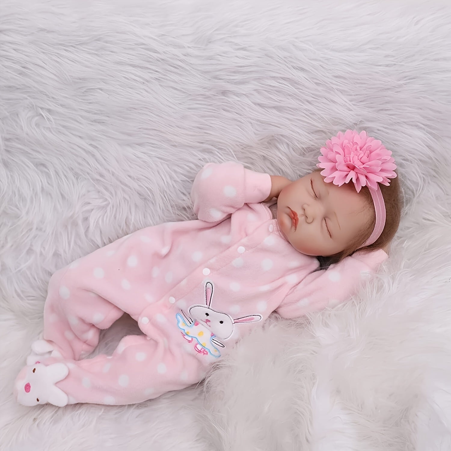 Reborn Doll 22 Inch Lifelike Reborn Baby Dolls, Newborn Girl Doll With Realistic Veins, Handmade Vinyl With Weighted Cloth Body, Advanced Painted Gift Set For Kids Age 3+