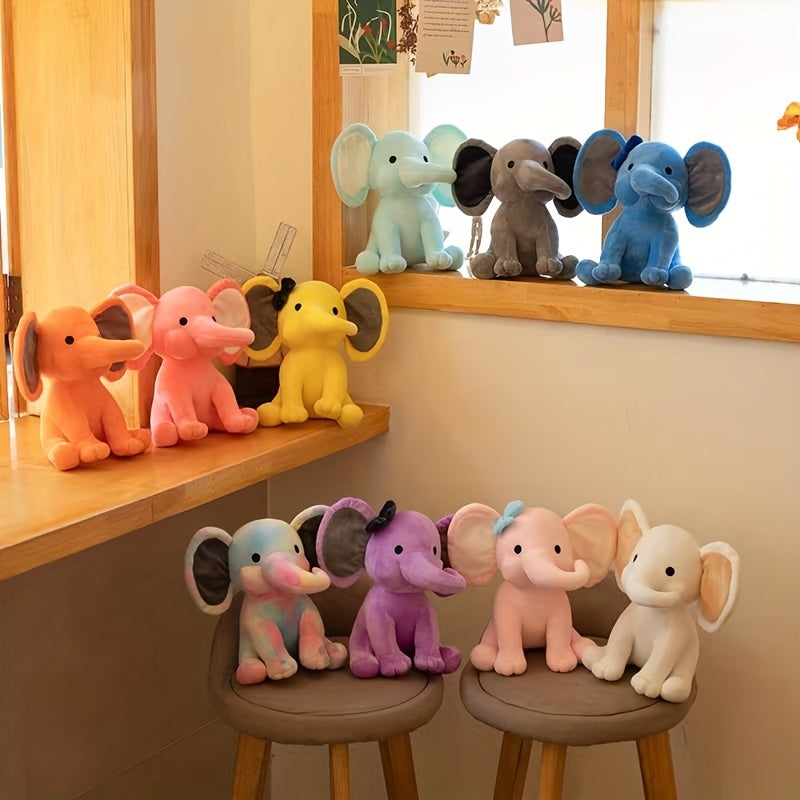 25Cm Elephant Plush Toys Featuring Mushroom Bear, Perfect for Decorating a Baby'S Room with Cuddly Stuffed Dolls And Plush Teddy Bears for Children.