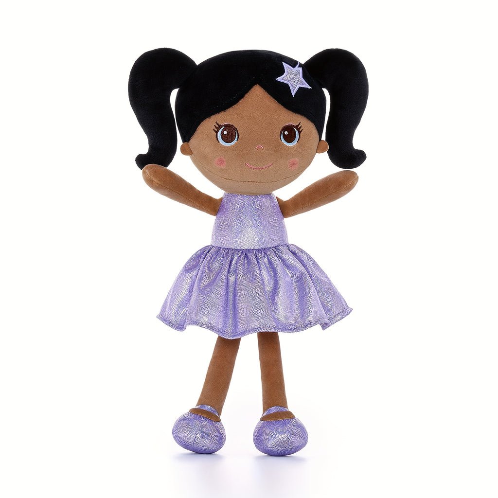 Dolls & Accessories Plush Soft Star Doll 1pc 12 Inch Purple Polyester Rag Doll First Baby Girl Gifts Child's Playmate Holiday Gifts Baby Toys Birthday Gift Party Decorat Item