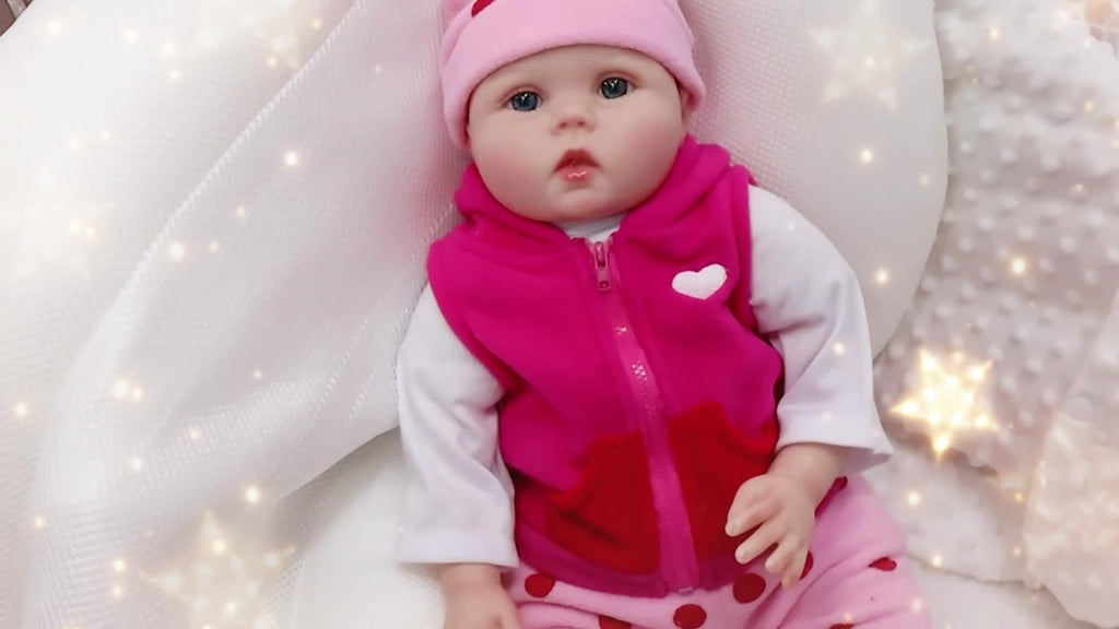 Reborn Dolls 20inch 50cm Realistic Newborn Bebe Girl Soft Silicone Vinyl Baby Dolls Toy With Plush Pink Giraffe For Kids Christmas Gift