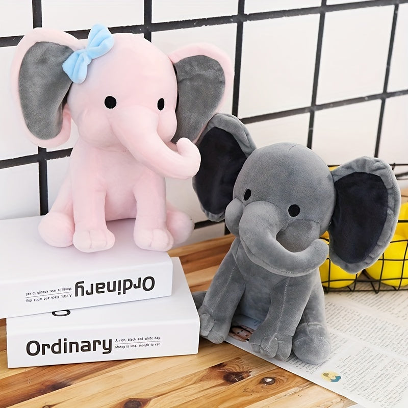 25Cm Elephant Plush Toys Featuring Mushroom Bear, Perfect for Decorating a Baby'S Room with Cuddly Stuffed Dolls And Plush Teddy Bears for Children.